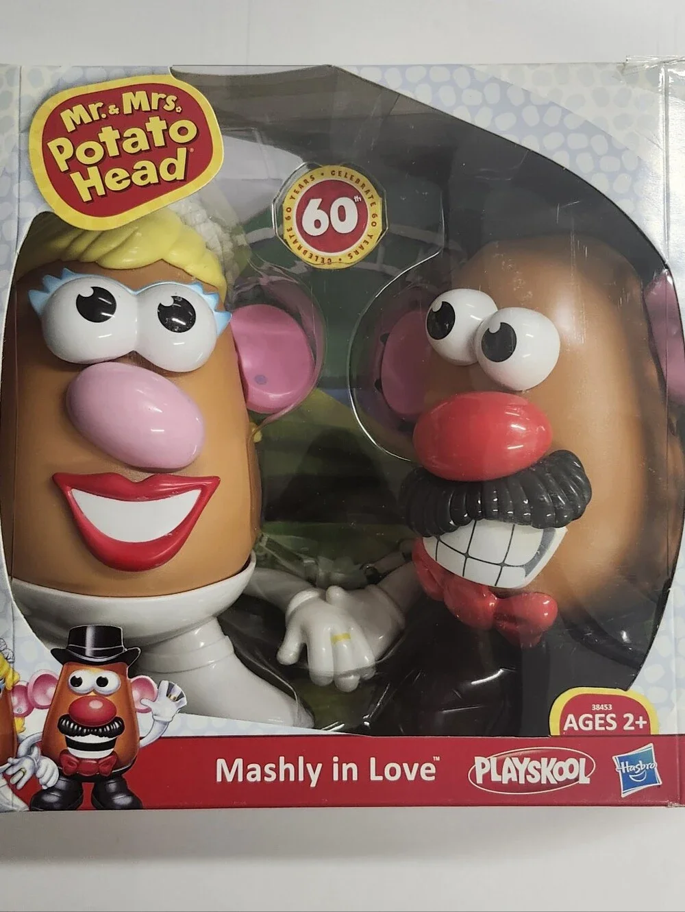 Playskool Mr. & Mrs. Potato Head Mashly in Love 60th Anniversary Set